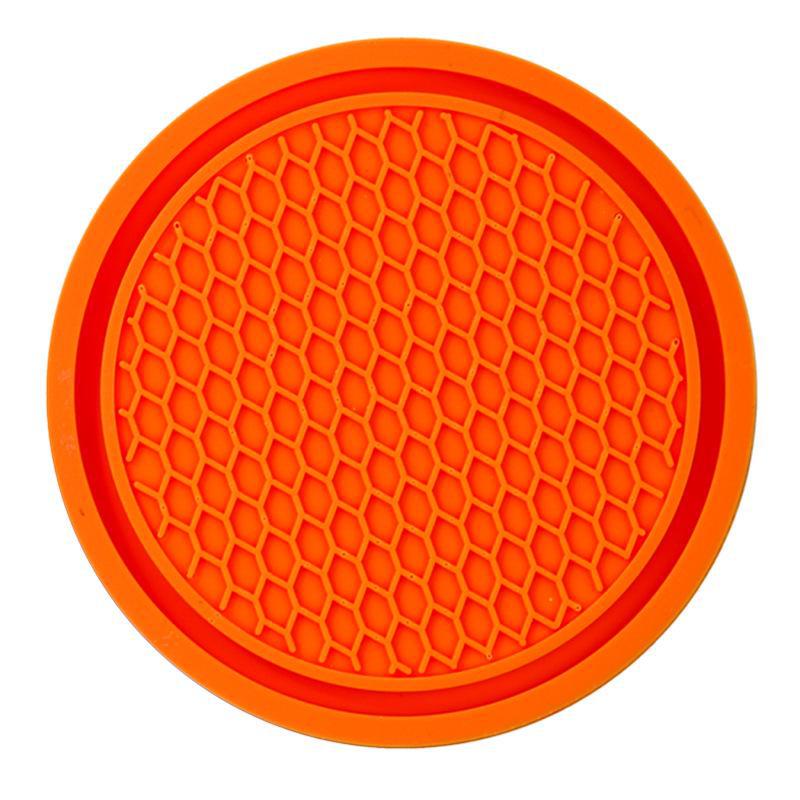 Creative Honeycomb Car Coaster: Cross-Border Multifunctional Storage with Rhinestone Anti-Slip Mat