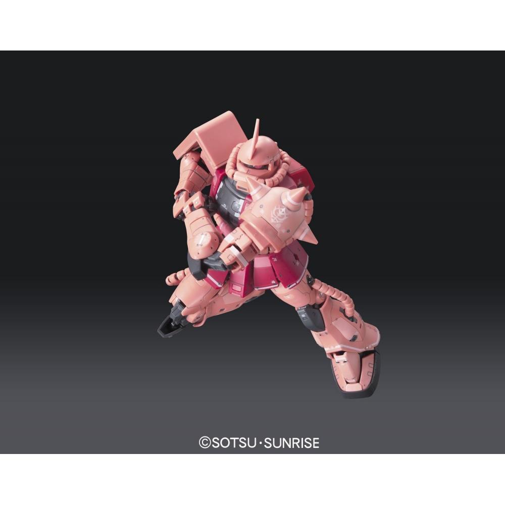 RG Mobile Suit Gundam MS-06S Char's Zaku 1144, farbcodiertes Plastikmodell