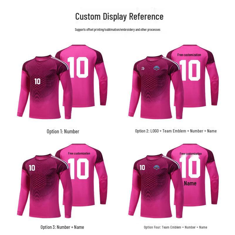 Football Goalkeeper Training Uniform Set