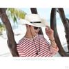 Straw Sun Hat Big Brim Fedora Outdoor