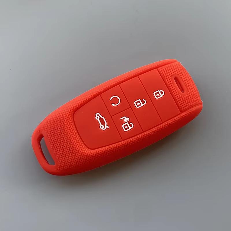 Silicone Car Key Case Cover for Gac New Energy Trumpchi Aion S V Y LX Car Accessories Car-Styling Shell Keychain Protection