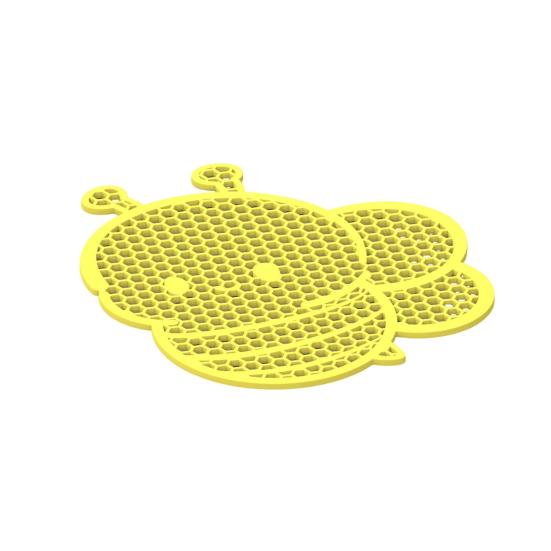 

Кормушка для пчел для декора сада на открытом воздухе, плавающая станция для поения пчел и бабочек, кормушка для насекомых-опылителей, ванна для пчел Honeybee жёлтый