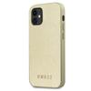 Guess Guhcp12Siglgo Iphone 12 Mini 5,4Złoty/Gold Hardcase Iridescent