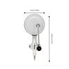 Aluminum Alloy Hand Cranking Noodle Press Portable Pasta Maker Macaroni Maker  Cooking Enthusiast