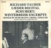 LP-Schallplatte RICHARD TAUBER Liederabend Schubert Winterreise RR529 KEINE Nicht-Japan Klassik Gebraucht