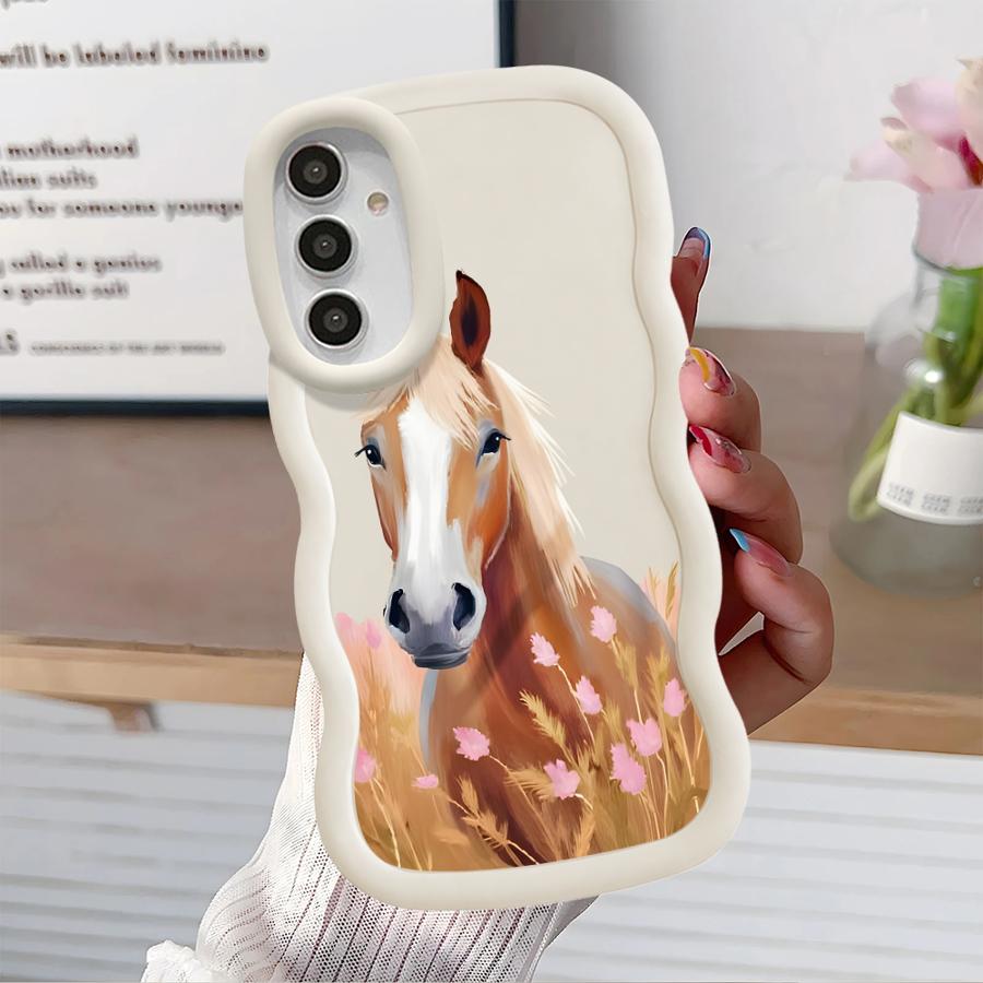 Cool Horse Soft Phone Cover Case for Samsung Galaxy A52 A21s A16 A14 A13 A15 A11 A12 A22 A03 A23 A53 A04 A33 A05 A06