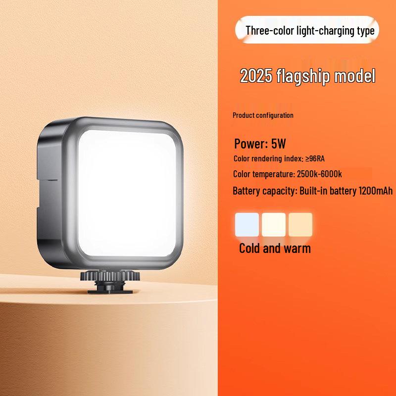 Mini Portable RGB Fill Light for Selfies, Streaming, and Photography