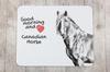 Canadian Horse - Art-Dog markasından baskılı mouse pad, atlı kişiselleştirilmiş pad, ofis çalışanı için benzersiz alet