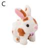 Plush Electric White Rabbit Simulation Pet That Can Walk, Bark, Move Pet Toy