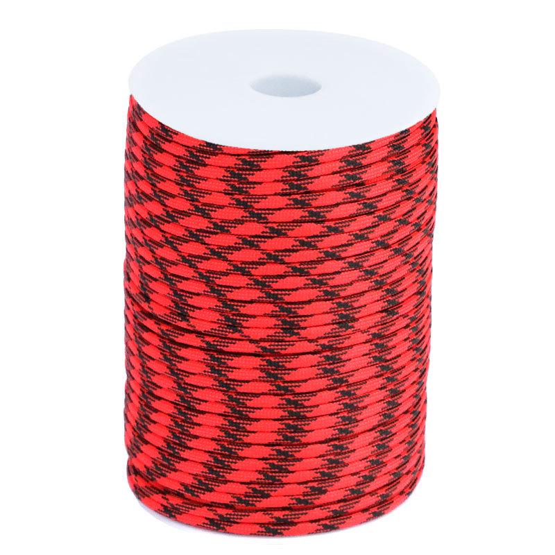 Paracord Exterior 100m 7 Miezuri 4mm: Ideal pentru Pasionații Militari și Brățări de Supraviețuire