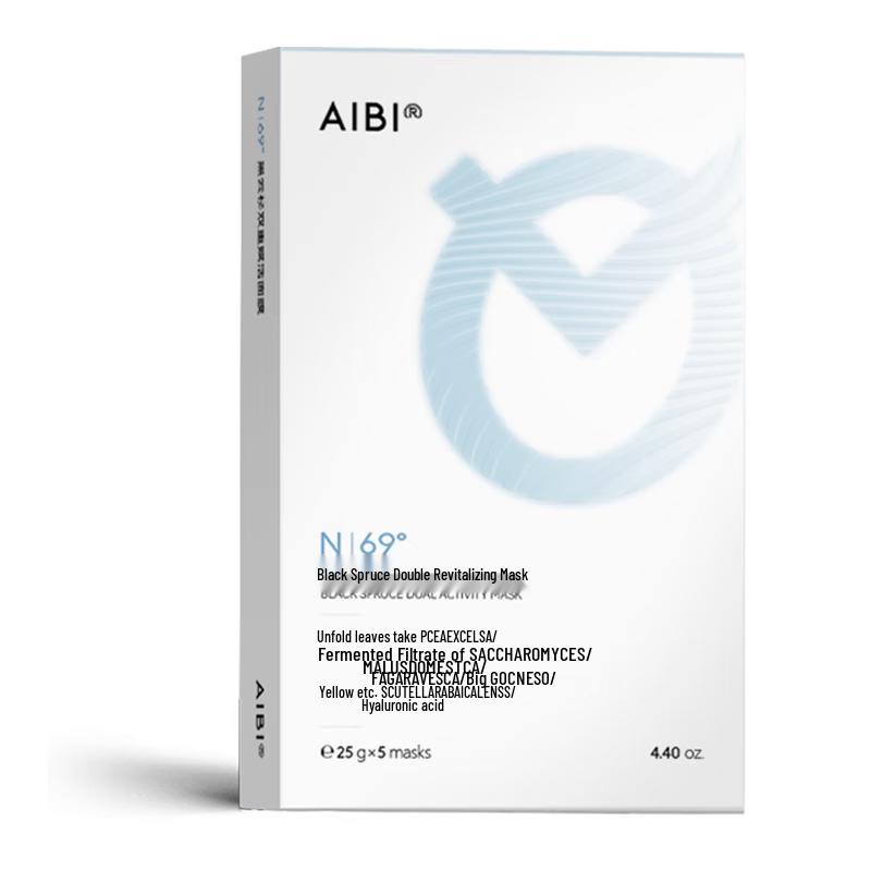 

AIBI Black Spruce Dual Revitalizing Sheet Mask