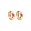 Exquisite Retro Fashion Circle Ear Cuffs: Colorful, Versatile Design for Women