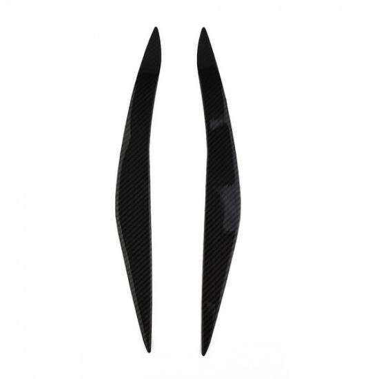 Carbon-Fiber Headlight Eyebrow Cover Accessories For 5 Series F10 2010-2013