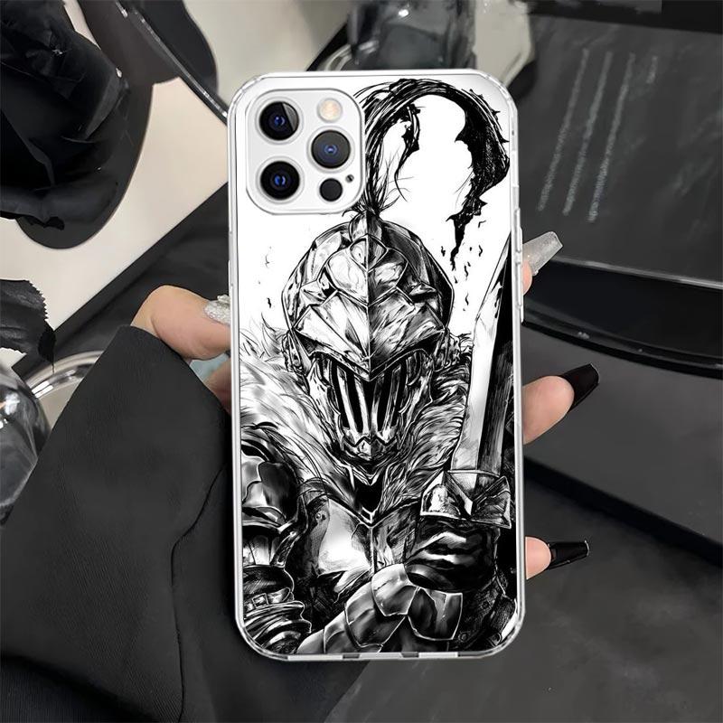 Goblins Slayer Anime Phone Case for iPhone 11 12 13 Mini 14 15 Plus 16 Pro Max 17 Air 16E 7 8 SE 17ProMax Soft Fundas Cover