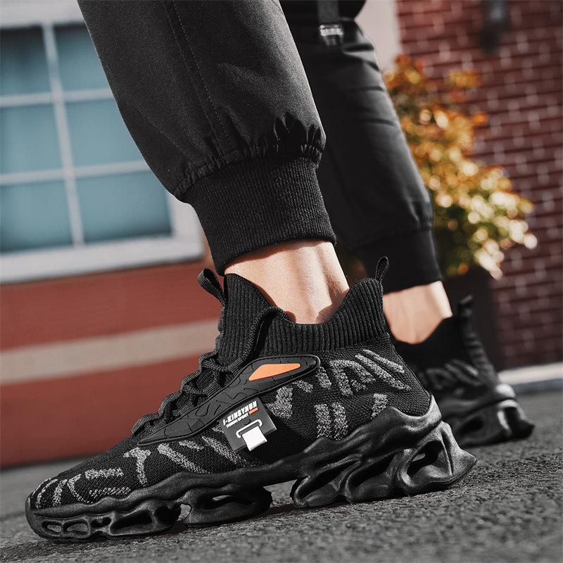 New Shoes for Men Casual Sport Platform Shoes Spring Trend Breathable Chunky Sneaker Street Cool Trainers