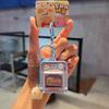 Cute UV Color Changing Keychain Interactive Mini Kitchen Toy Mini Oven Keychain  Party Favor