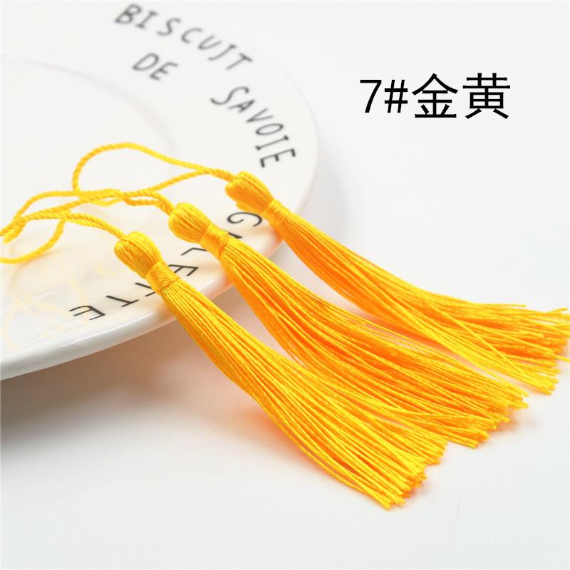 Vertical And Supple Chinese Knot Fringe Accessories Small Hanging Spike 13Cm Bookmark Suizi Clothing Sugar Box Tassel