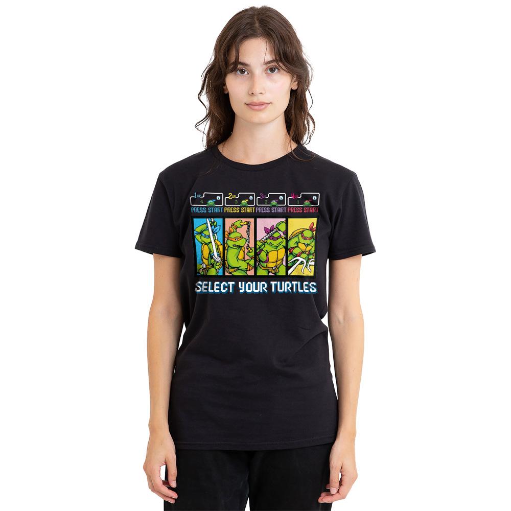 Teenage Mutant Ninja Turtles Unisex Adult Select Your Turtles T-Shirt