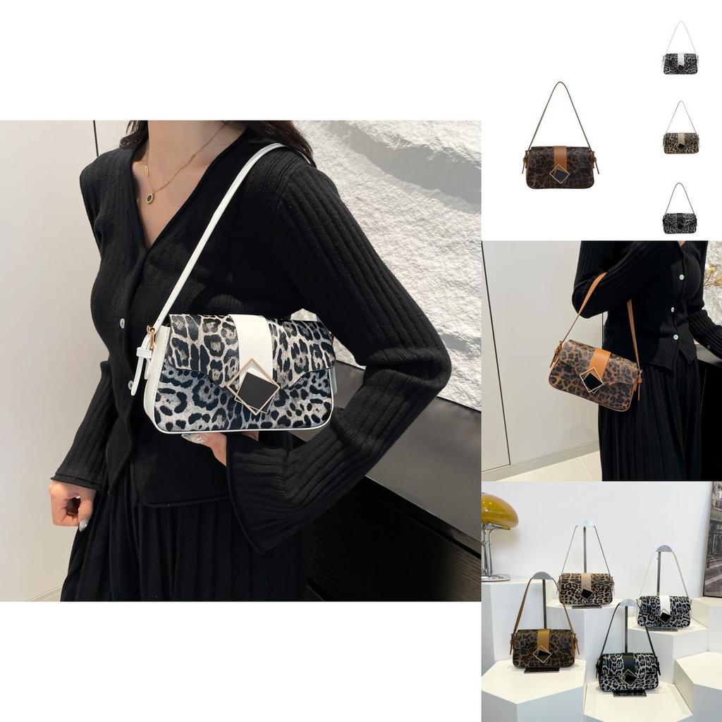 Stylish Small Leopard Print Handbag For Women Chic Urban Design With Versatile Colors