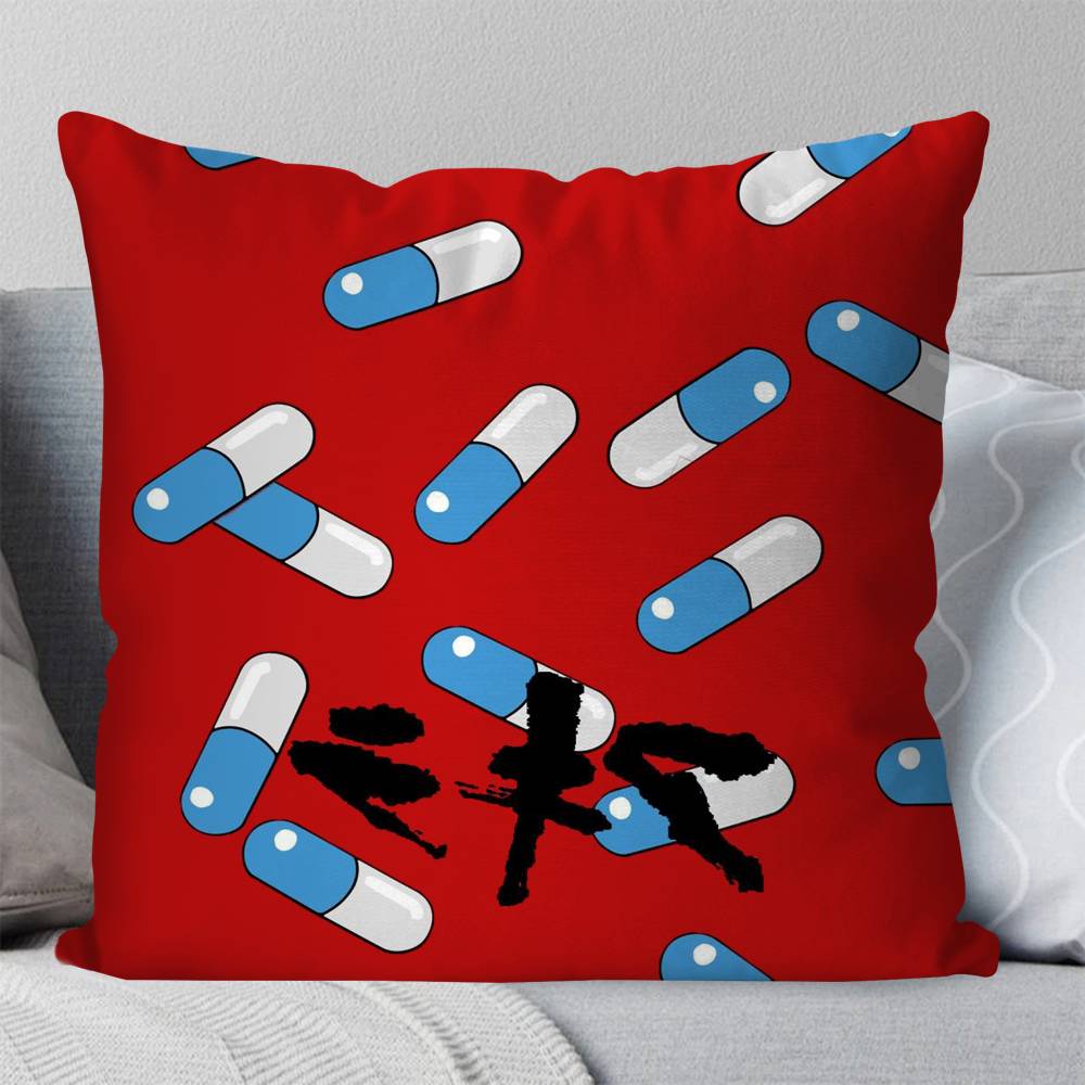 Akira Anime Pillow Case Square Pillow Bedroom Sofa Leisure Comfort Cushion Car Living Room Home Decoration