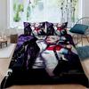 Suicide Squad 3-Piece Bedding Set: 3D-Printed Cartoon Duvet Cover Set (Includes Pillowcases; Inserts Not Included).