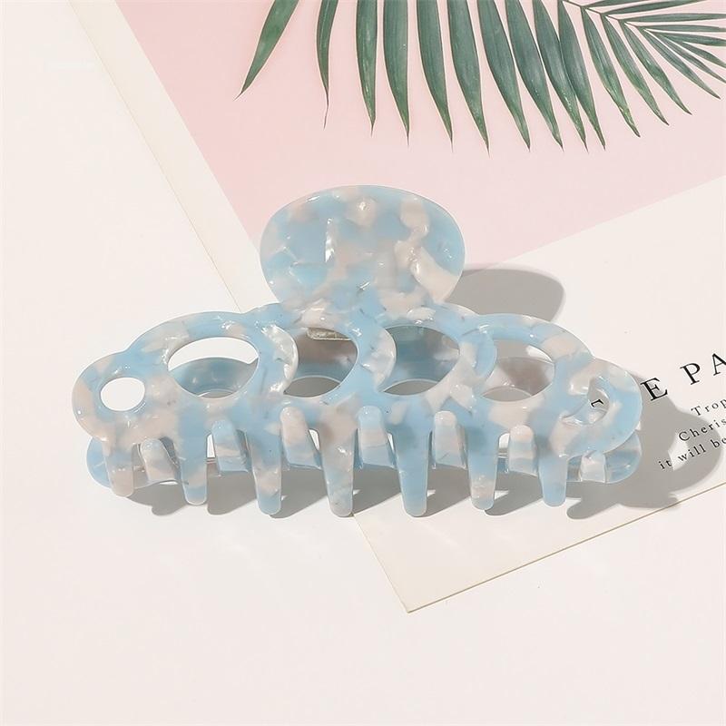 New Claw Clip Acetate Hair Clips for Women Elegant Colorful Solid Color Girls Hair Barrettes Hair Clips Hair Accessories