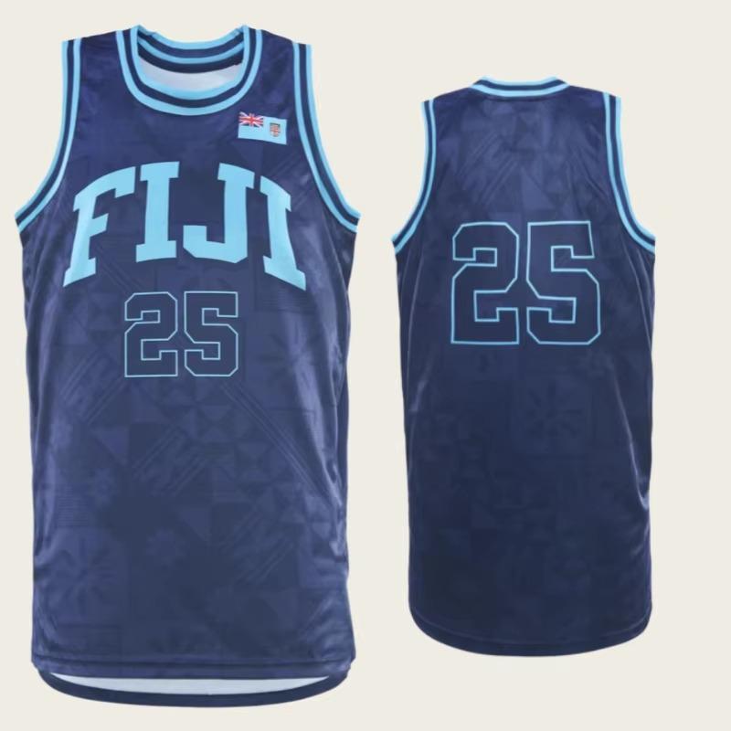 2026 Fiji Rugby Ärmlös Träningströja, Sommar Ny Herr Baskettröja Väst Andningsbar Snabbtorkande Tröja Singlet