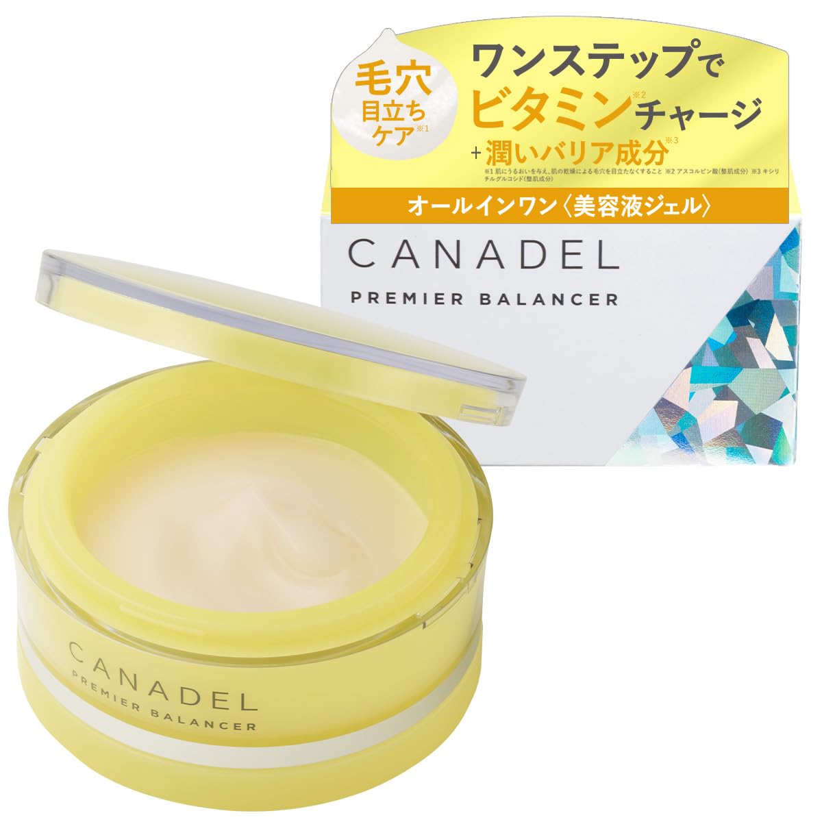 [Thorough Pore Minimization Care] CANADEL Premier Balancer All-in-One 58g All-in-One Gel Serum for Dullness, Shine, Moisturizing, Vitamin C, Pore Care