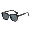 New Square Sunglasses Fashion European and American Retro Trend Sunglasses Big Face Thin Sunglasses