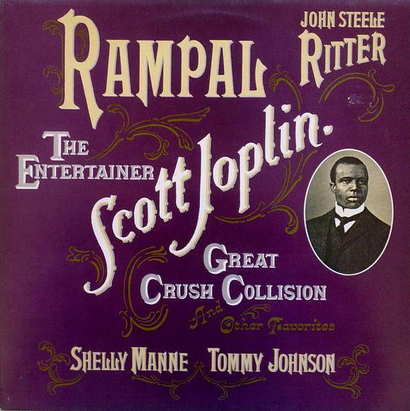 Виниловая пластинка JEANPIERRE RAMPAL  SCOTT JOPLIN  Rampal Plays Scott Joplin 73685 CBS 1983 Европа Джаз Б/у