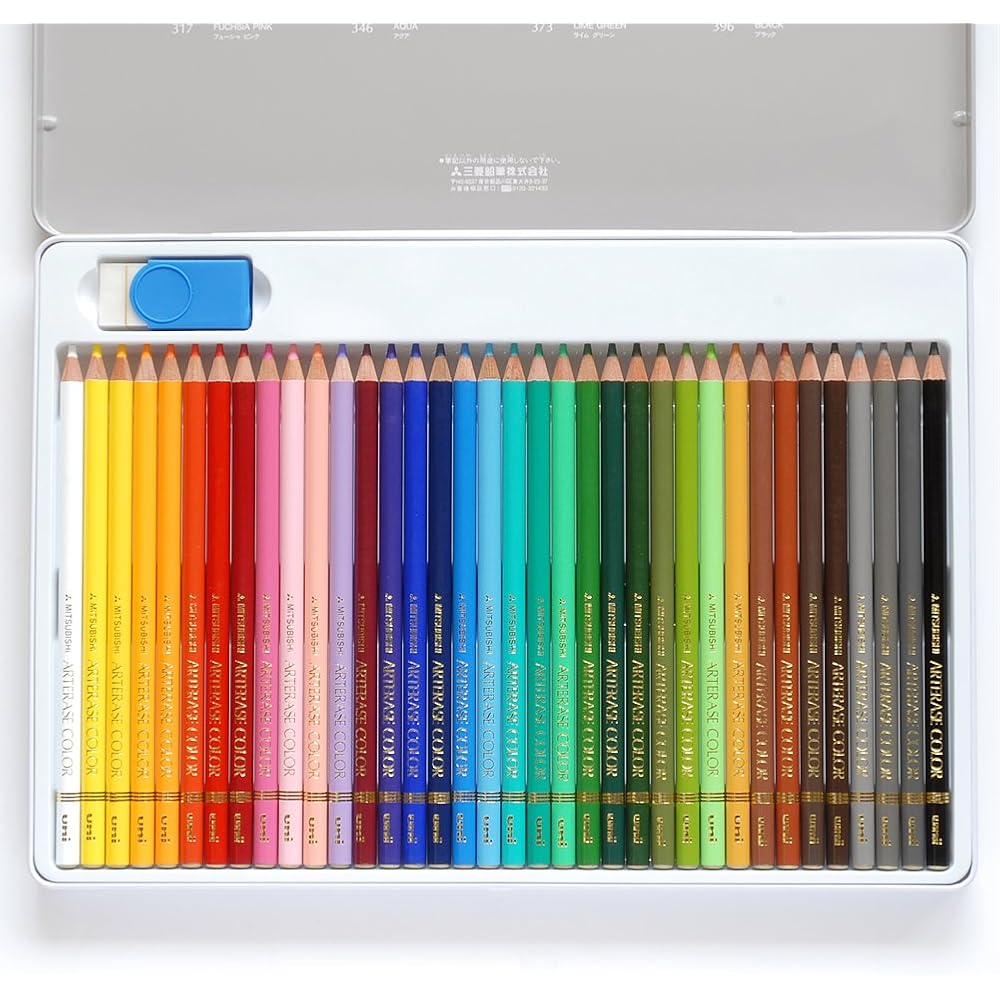 Mitsubishi Pencil Colored Pencils Uniar Therese Color 36 Color Set UAC36C
