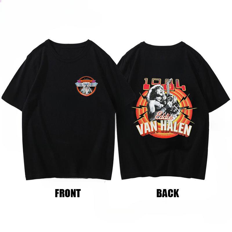 Streetwear Rock accident van halen T Shirt harajuku men clothing graphic Casusl Band Tshirt High Quality Cotton Unisex Tops tees