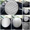 Foldable Auto Steering Wheel Sheath Aluminum Foil Steering Wheel Cover  Car Interior Accessories