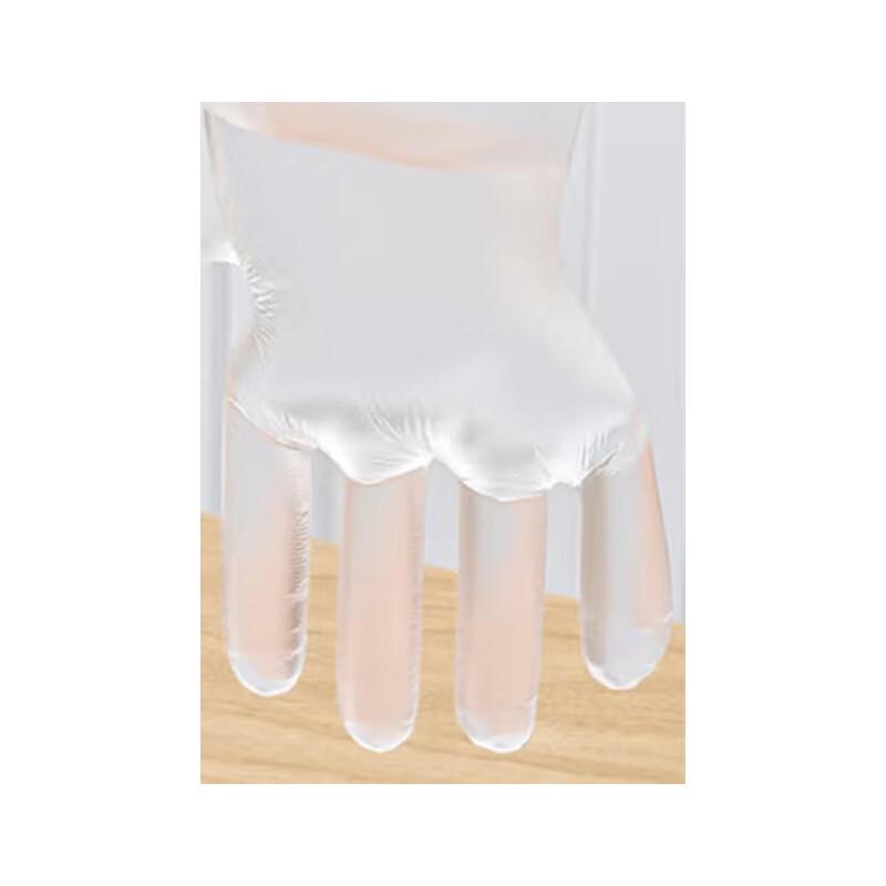 NHZHIW 500-Count Disposable PE Food Handling Gloves
