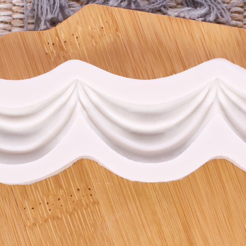 Dekorativní vzor Silikonová forma na cukrovou hmotu Resinové nástroje Nástroje na zdobení košíčků, fondánových dortů