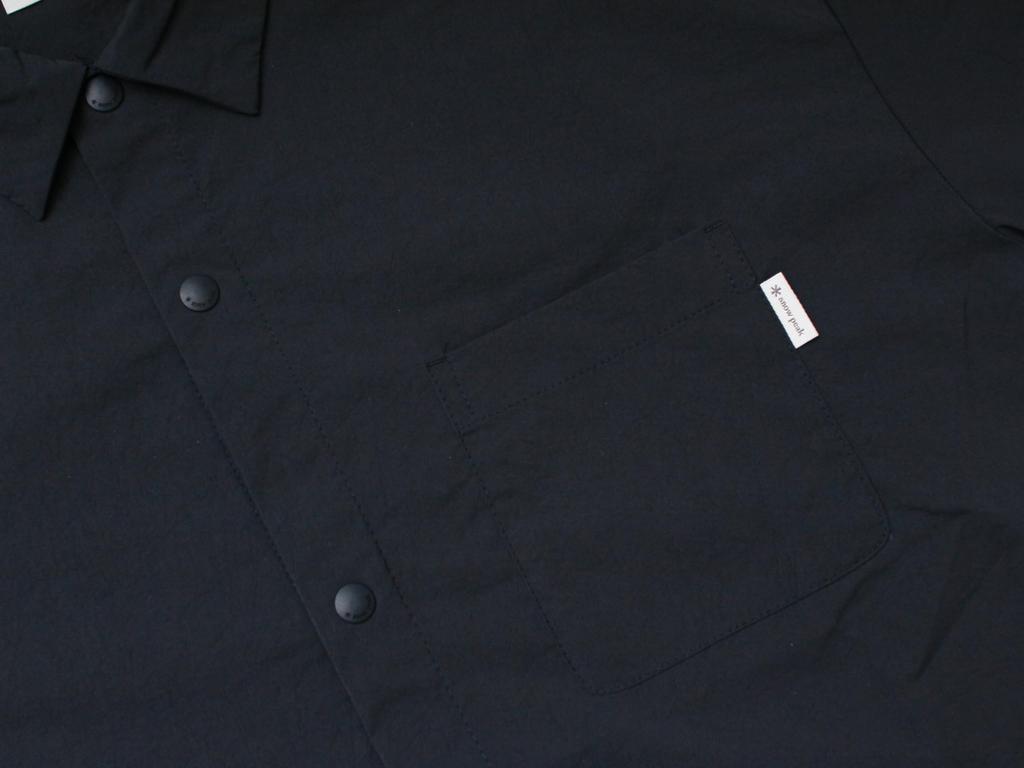 Snow Peak Cooling Rt Short Sleeve size perfect for outdoor and Shirt, M, GS-S25MMRSH62, camping, activities, festivals.