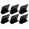 20pcs Mini Chalkboard Set Easy Write Erase Display Black Chalkboard Signs with Pen for Wedding Nail Salon