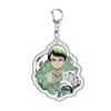 Demon Slayer Kimetsu Yaiba Kamado Tanjiro Nezuko Acrylic Keychain Anime Merchandise Cross Border Ready Stock no Carry Mini Lightweight Portable Cute
