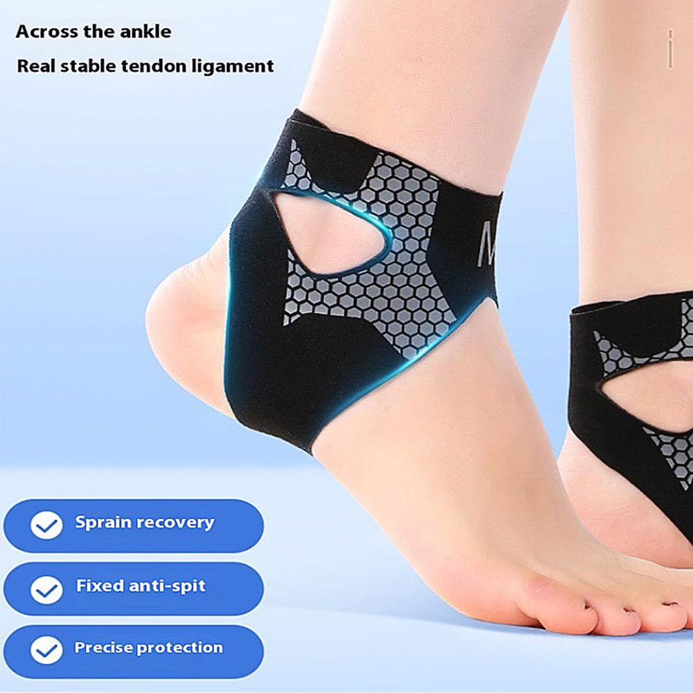 1Pcs Ankle Brace For Men & Women- Compression Support For Sprained Ankles & Plantar Fasciitis, Elastic Neoprene Slim Sleeve
