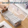 Ultraman Transparent Flip-Top Card Storage Box for Kids