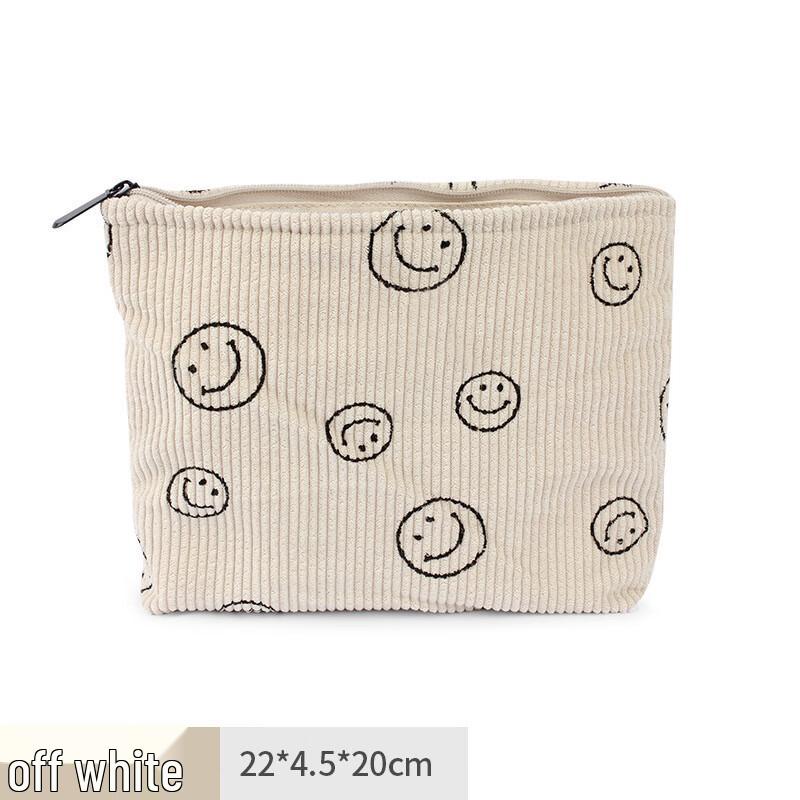 OLOMM Corduroy Portable Large Capacity Tote Storage Bag