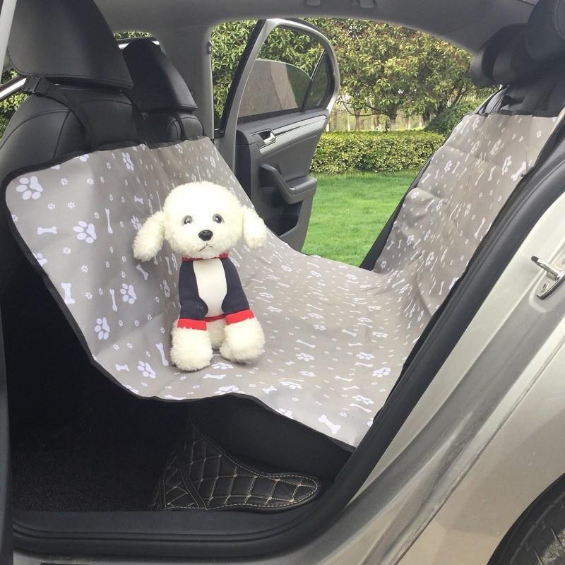 Car Back Seat Pet Cushion - Anti-Scratch & Anti-Bite Mat for Dogs
