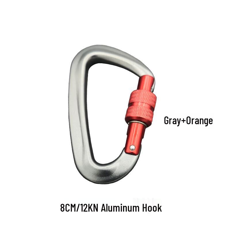 TANERDD 7075 Aviation Aluminum Manual Locking Carabiner