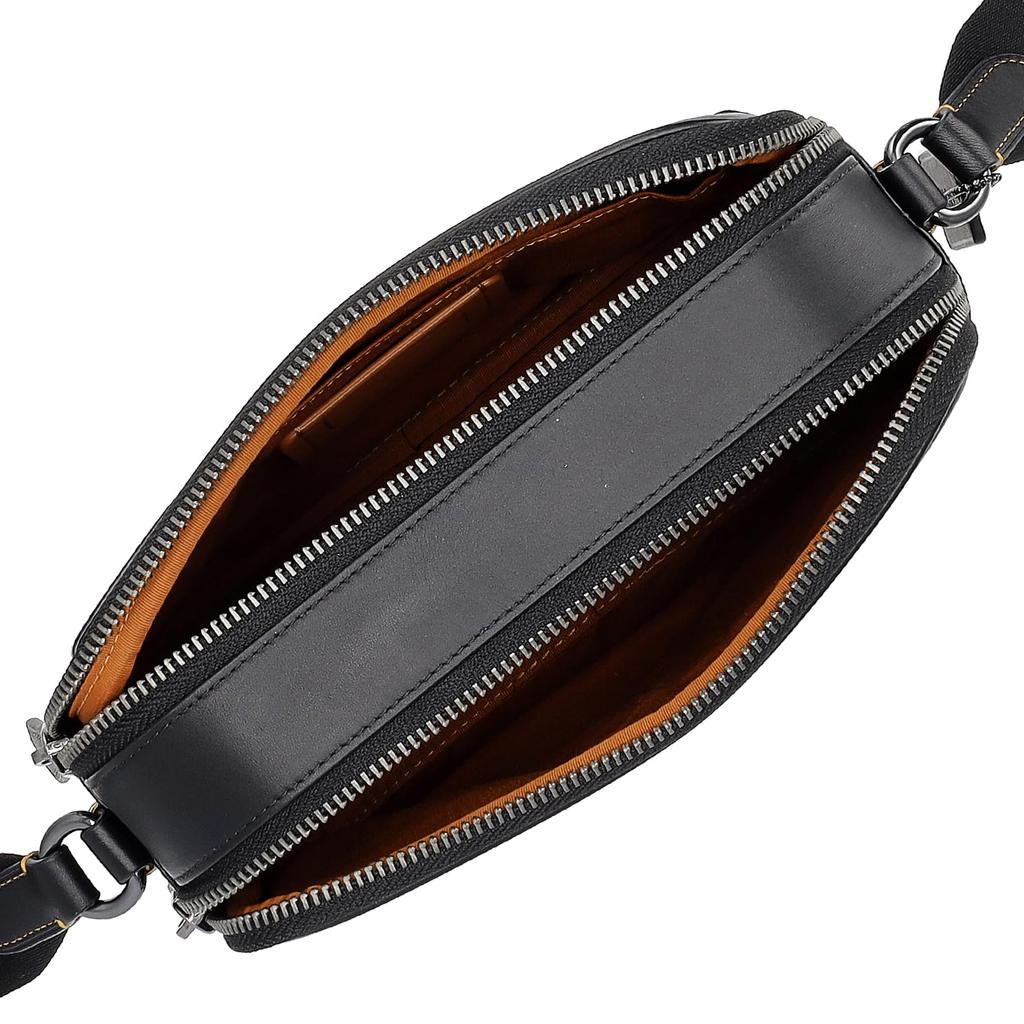 Umhängetasche CV921 [Coach] Herren Hellbraun/Schwarz [Artikel]