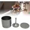 Coffee Dosing Cup, Dosing Cup 58mm, Coffee Dosing Ring Powder Receiver Container, Dosing Rings Press Aluminum Alloy Anti Flying Coffee Powder Picker