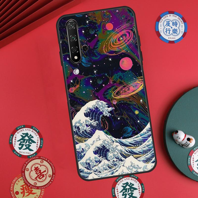 Moon Stars Space For Huawei Nova 5T 10 9 SE 7i 8i 11i 12i Y73 Y90 Y70 Y72 Y61 Y91 P60 Pro P30 P40 Lite Case