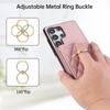 Custodia in Pelle per Telefono con Porta Anello a Tracolla, Slot per Carte, Portafoglio, Laccetto Lungo per Samsung S26 Ultra S25 Plus S24 S23 A16 A17 A07