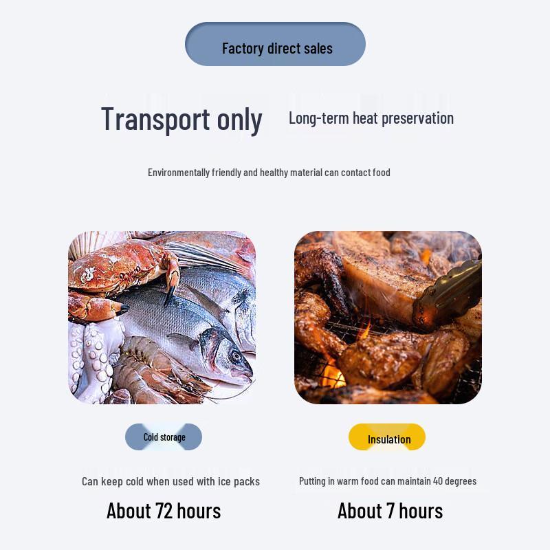 COFLYEE 3mm Aluminum Foil Insulated Cooler Bags (100-Pack)