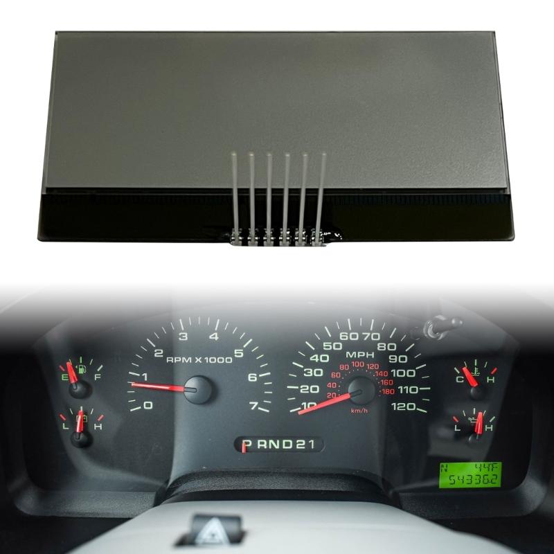 Speedometer Instrument Cluster LCD Display for F150 2004-2008 LCD Display Screen Pixel Instrument Cluster