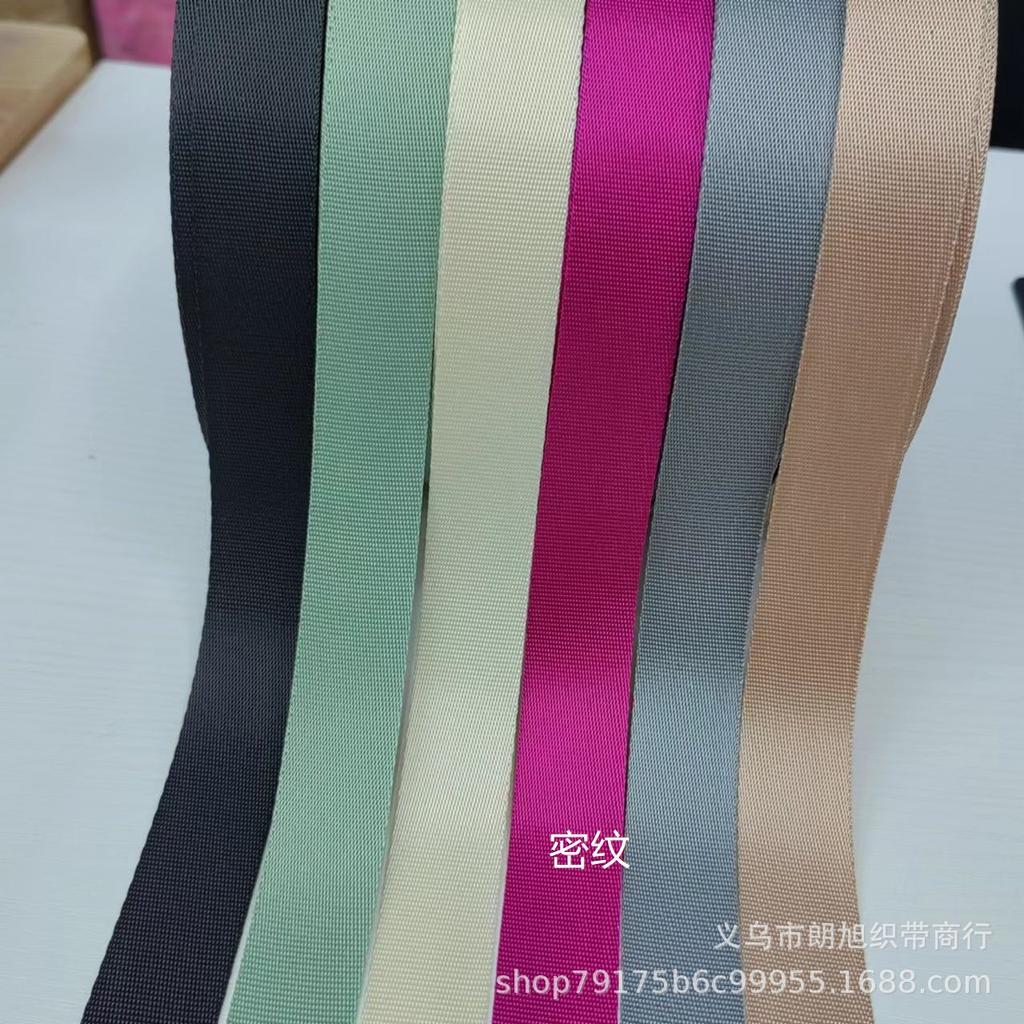 Umweltfreundliches Imitations-Nylon-Farbband Dichtes Muster, Fischgrätenmuster, Grubenmuster, Gürtel, Gepäckgurt, Heiß verkauft